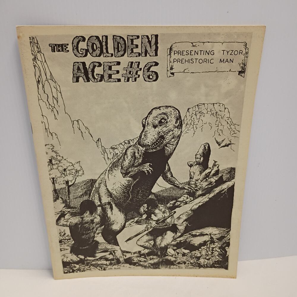 The Golden Age #6 1970 fanzine Jim Alan, William Rhinehart